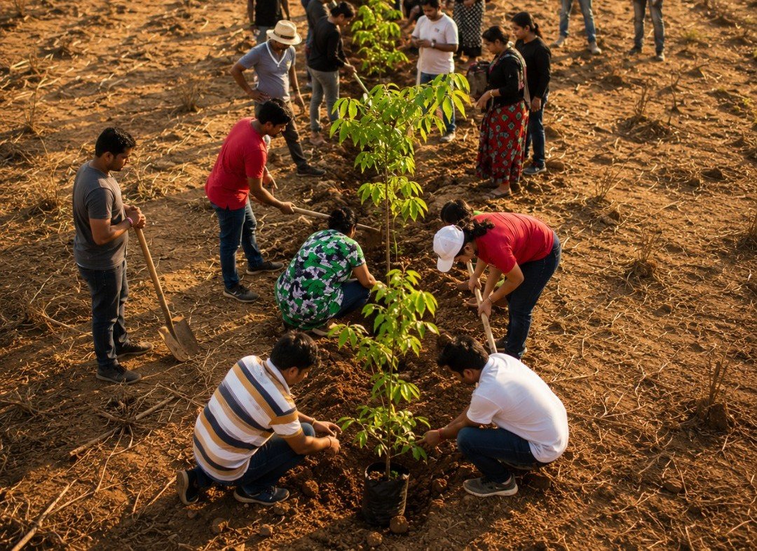 Environmental Conservation by Lakshya Foundation