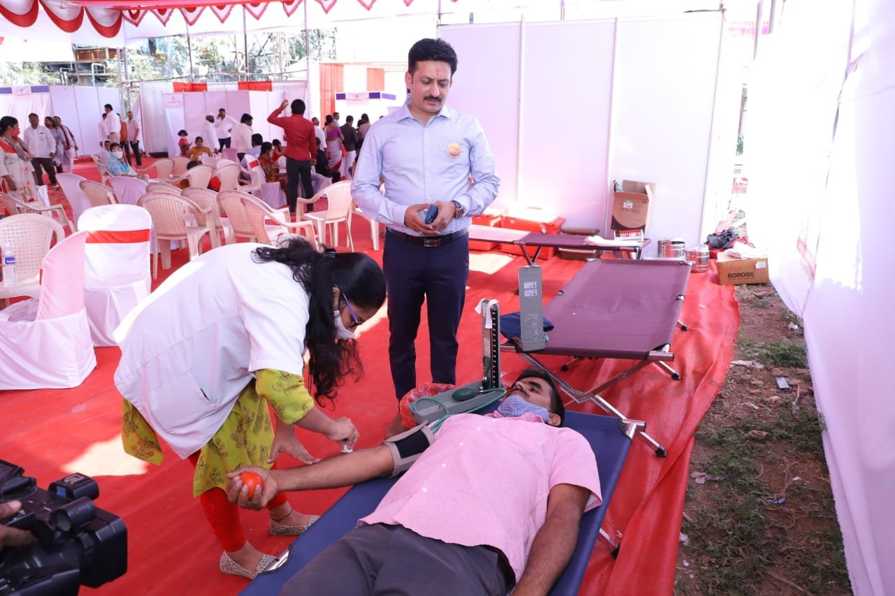 Community healthcare program by Lakshya Foundation
